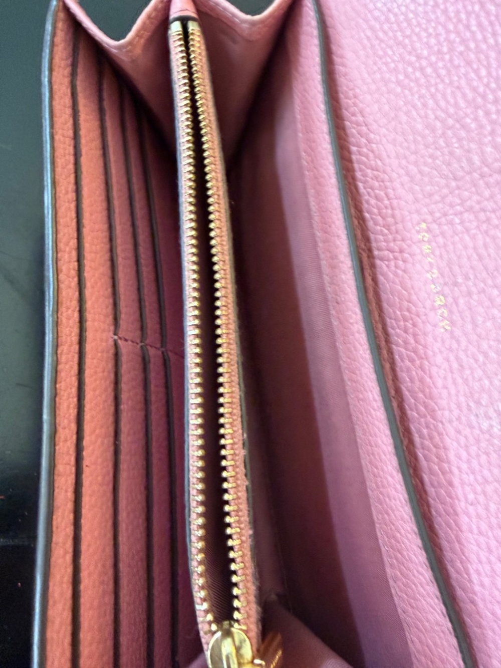Tory Burch Wallet-style purse, pale pink - Picture 5 of 7